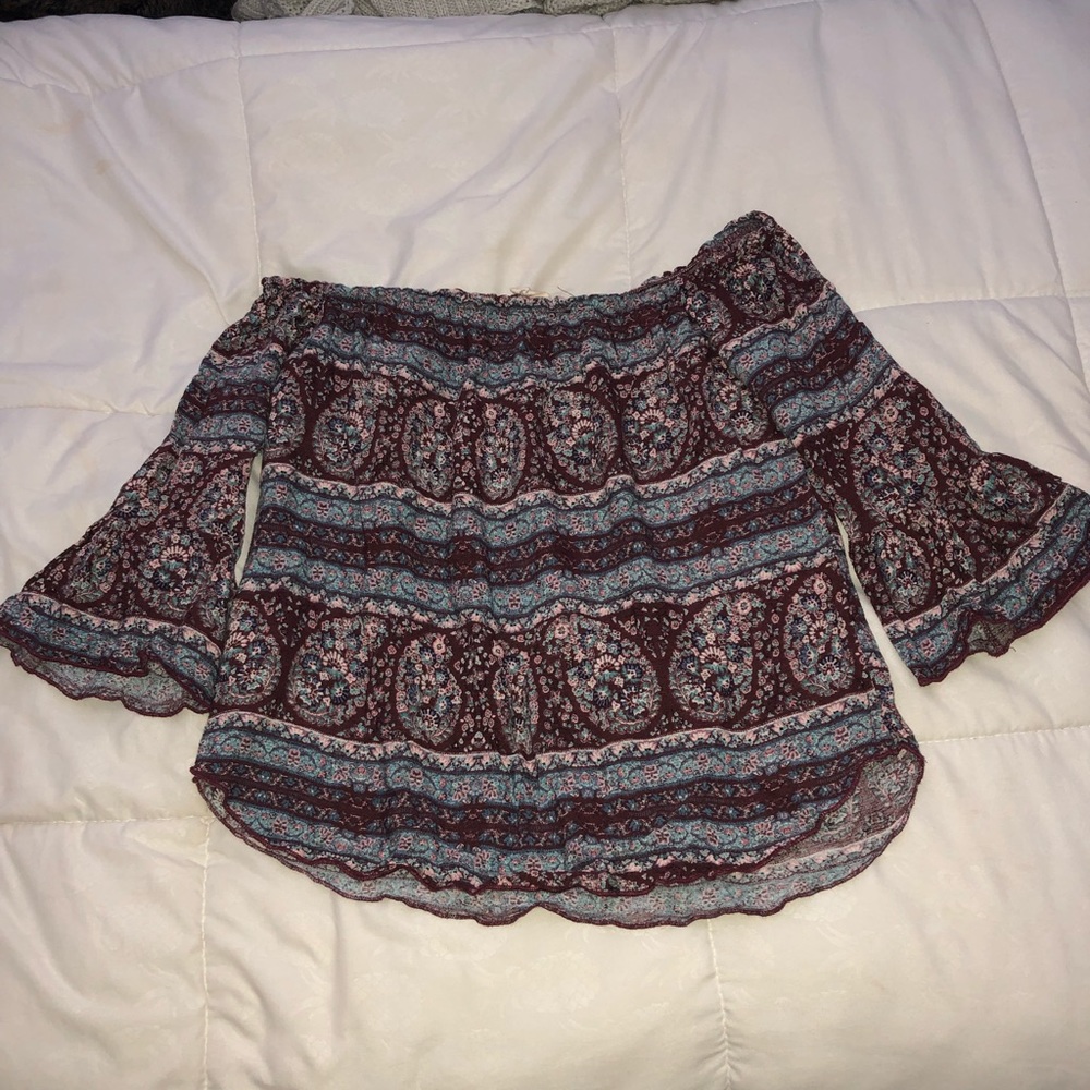 Mind code flowy top - Picture 3 of 4